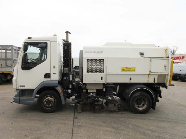 Ref 44 - 2013 DAF Scarab 7.5 ton Road Sweeper for sale
